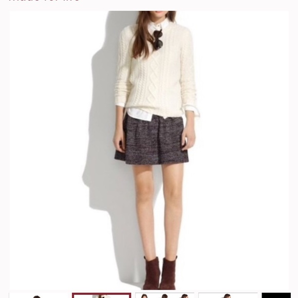 Madewell Academia Pleated Skirt With Packets Sz 0 - Picture 4 of 17